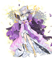 Artwork of Deirdre: Fated Saint from Heroes.