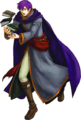Artwork of Canas from Blazing Blade.