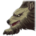 The generic Giant Wolf portrait in Three Houses.