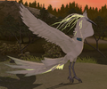 Rafiel as a shifted Heron in Radiant Dawn.