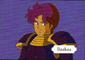 Artwork of Roshea from Shadow Dragon & the Blade of Light.