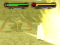 Ashnard attacking at range with Gurgurant in Path of Radiance.