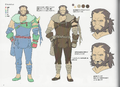 Concept art of Kostas from Three Houses.