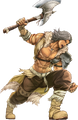 Artwork of Atlas: Forest Muscle from Heroes.