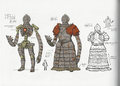 Concept art of a Golem from Three Houses.