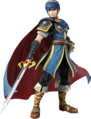 Artwork of Marth from Super Smash Bros. for Nintendo 3DS and Wii U.