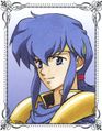 Portrait artwork of Seliph from the Thracia 776 Illustrated Works.