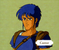 Artwork of Castor from Shadow Dragon & the Blade of Light.