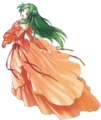 Art of Elincia from Tellius Recollection: The First Volume.