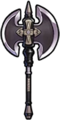 The Desert-Tiger Axe as it appears in Heroes.