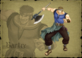 CG image of Bartre in Path of Radiance.