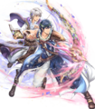 Artwork of Chrom: Fate-Defying Duo from Heroes.