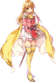 Artwork of Lachesis: Lionheart's Sister from Heroes.