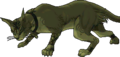 Artwork of a shifted cat from Path of Radiance.