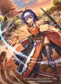 Artwork of Mia from Fire Emblem Cipher.