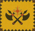 The coat of arms of Verdane from the Fire Emblem Trading Card Game.