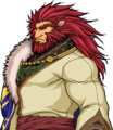 Portrait of Caineghis from Path of Radiance.