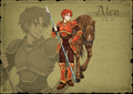 CG image of Alen in Path of Radiance.