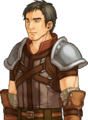 A portrait for a generic Fighter in Radiant Dawn.