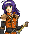 Artwork of Mia from Path of Radiance.