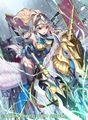 Artwork of Clair from Fire Emblem Cipher.