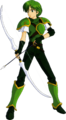 Artwork of Gordin from the Trading Card Game.