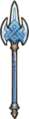 The Sapphire Lance as it appears in Heroes.