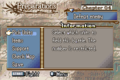 The preparations menu in The Sacred Stones.