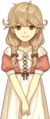 Faye's portrait as a child in Echoes: Shadows of Valentia.