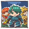 Alm in artwork of Valbar: Open and Honest.