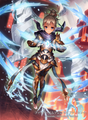 Artwork of female Kana as a Nohr Noble in Cipher.