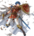 Artwork of Marth: Prince of Light from Heroes.