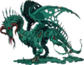 Artwork of Duma's dragon form from Echoes: Shadows of Valentia.