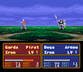 Draug wielding an Iron Lance in Mystery of the Emblem.