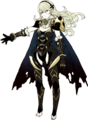 Concept artwork of female Corrin as a Nohr Noble.