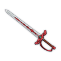 Artwork of a Silver Sword from Warriors.