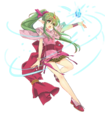 Artwork of younger Tiki from Heroes.