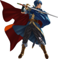 Artwork of Marth from Heroes.