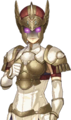 The generic Specter/Death Mask Falcon Knight portrait in Echoes: Shadows of Valentia.