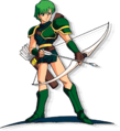 Artwork of Gordin from Mystery of the Emblem.