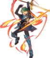 Artwork of Alm: Hero of Prophecy from Heroes.