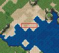 If Seliph ends his turn in the red area after he kills Arvis, an event will begin.
