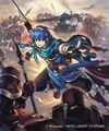 Artwork of Marth and Kris from Cipher.