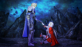 Dimitri and Edelgard in Zahras in Fire Emblem Warriors: Three Hopes.