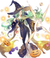 Artwork of Rhea: Witch of Creation from Heroes.