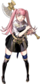 Artwork of Hilda in Part I, from Three Houses.