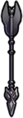The arrow used by the Arcane Darkbow in Heroes.