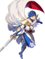 Artwork of Resplendent Marth: Altean Prince from Heroes.