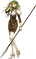 Artwork of Syrene from Fire Emblem: The Sacred Stones.