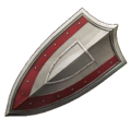 Artwork of the Steel Shield from Warriors: Three Hopes.